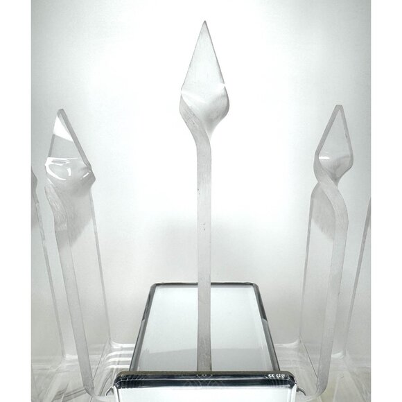 Vintage Lucite Electric Mid Century Modern MCM Menorah Hanukkah Candle Light - Picture 11 of 11